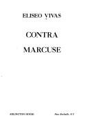 Cover of: Contra Marcuse