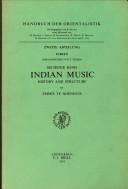 Cover of: Indian music