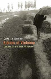 Cover of: Echoes of Violence by Carolin Emcke