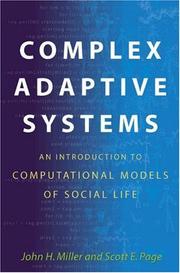 Complex adaptive systems by John H. Miller, Scott E. Page