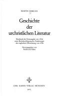Cover of: Geschichte der urchristlichen Literatur