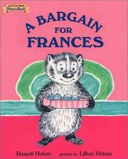 Cover of: A bargain for Frances