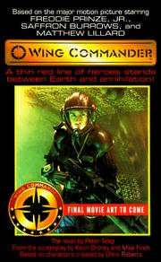 Cover of: Wing Commander: The Novel (Movie Universe, Book 1)