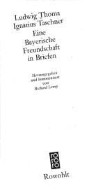 Cover of: Eine bayerische Freundschaft in Briefen