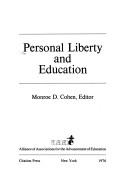 Cover of: Personal liberty and education