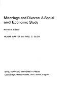 Marriage and divorce by Carter, Hugh