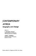 Cover of: Contemporary Africa: geography and change