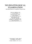 Cover of: Neuro-otological examination: with special reference to equilibrium function tests