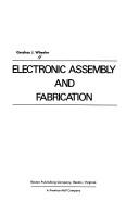Cover of: Electronic assembly and fabrication
