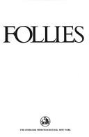 Cover of: The Follies: poems