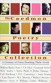 Cover of: Caedmon Poetry Collection:A Century of Poets Reading Their Work,  The: Cassette