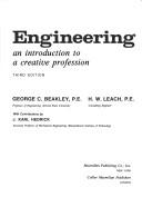 Cover of: Engineering: an introduction to a creative profession