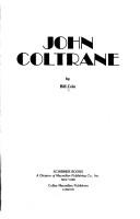 Cover of: John Coltrane