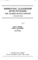 Cover of: Improving leadership effectiveness: the leader match concept