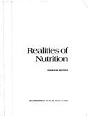 Cover of: Realities of nutrition