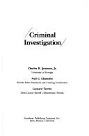 Criminal investigation by Charles R. Swanson