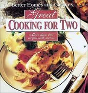 Cover of: Better Homes and Gardens Great Cooking for Two