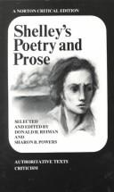 Cover of: Shelley's Poetry and prose: authoritative texts, criticism