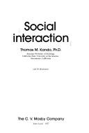 Cover of: Social interaction