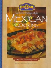Cover of: Ortega Authentic Family-Style Mexican Cooking