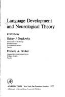 Cover of: Language development and neurological theory