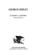Cover of: George Ripley
