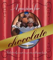 Cover of: A passion for chocolate