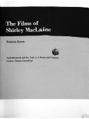 Cover of: The films of Shirley MacLaine