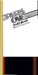 Cover of: Paris One by James Brady