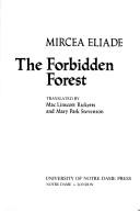 Cover of: The forbidden forest