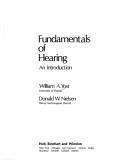 Fundamentals of hearing : an introduction