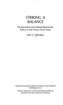 Striking a balance by Whitaker, John C.