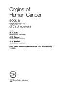 Cover of: Origins of human cancer