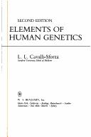 Cover of: Elements of human genetics