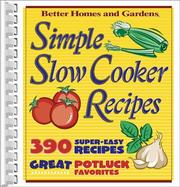 Cover of: Simple Slow Cooker Recipes