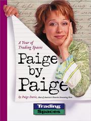 Cover of: Paige by Paige: a year of Trading spaces