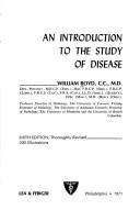 An introduction to the study of disease