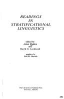 Cover of: Readings in stratificational linguistics.