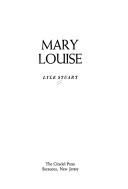 Cover of: Mary Louise.