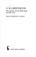 The Apostle and the wild ducks, and other essays