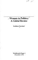 Cover of: Women in politics: a global review