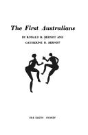 Cover of: The first Australians