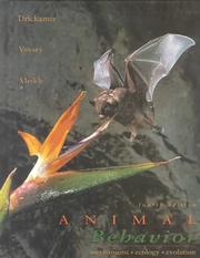 Animal behavior by Lee C. Drickamer, Stephen H. Vessey, Douglas Miekle