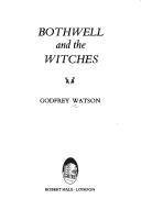 Cover of: Bothwell and the witches