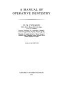 A manual of operative dentistry