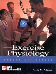 Cover of: Exercise physiology: laboratory manual