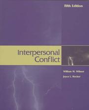 Cover of: Interpersonal conflict