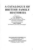 A catalogue of British family histories