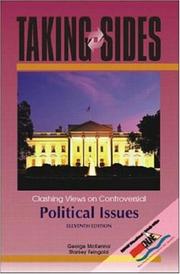 Cover of: Taking Sides: Clashing Views on Controversial Political Issues (Taking Sides)