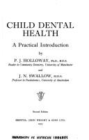 Child dental health : a practical introduction